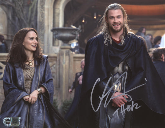 Chris Hemsworth Signed 11x14 Photo - SWAU Authenticated