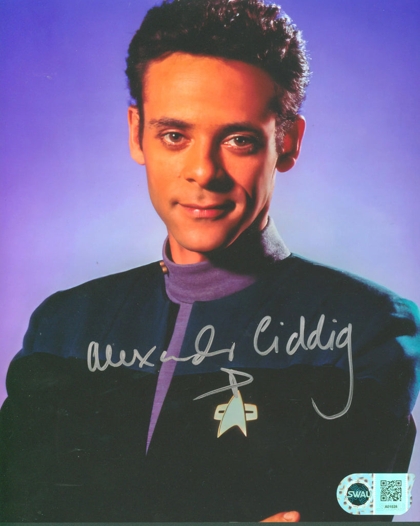 Alexander Siddig Signed 8x10 Photo - SWAU Authenticated