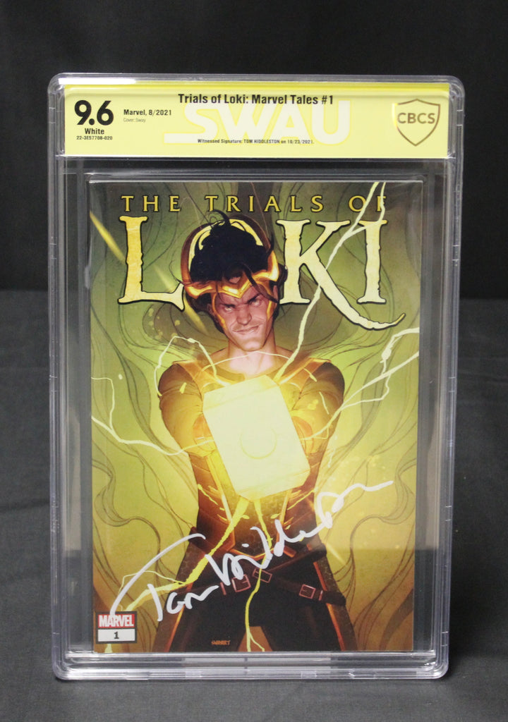 Trials of Loki: Marvel Tales #1 - Verified Tom Hiddleston Signature - A - SWAU Authenticated