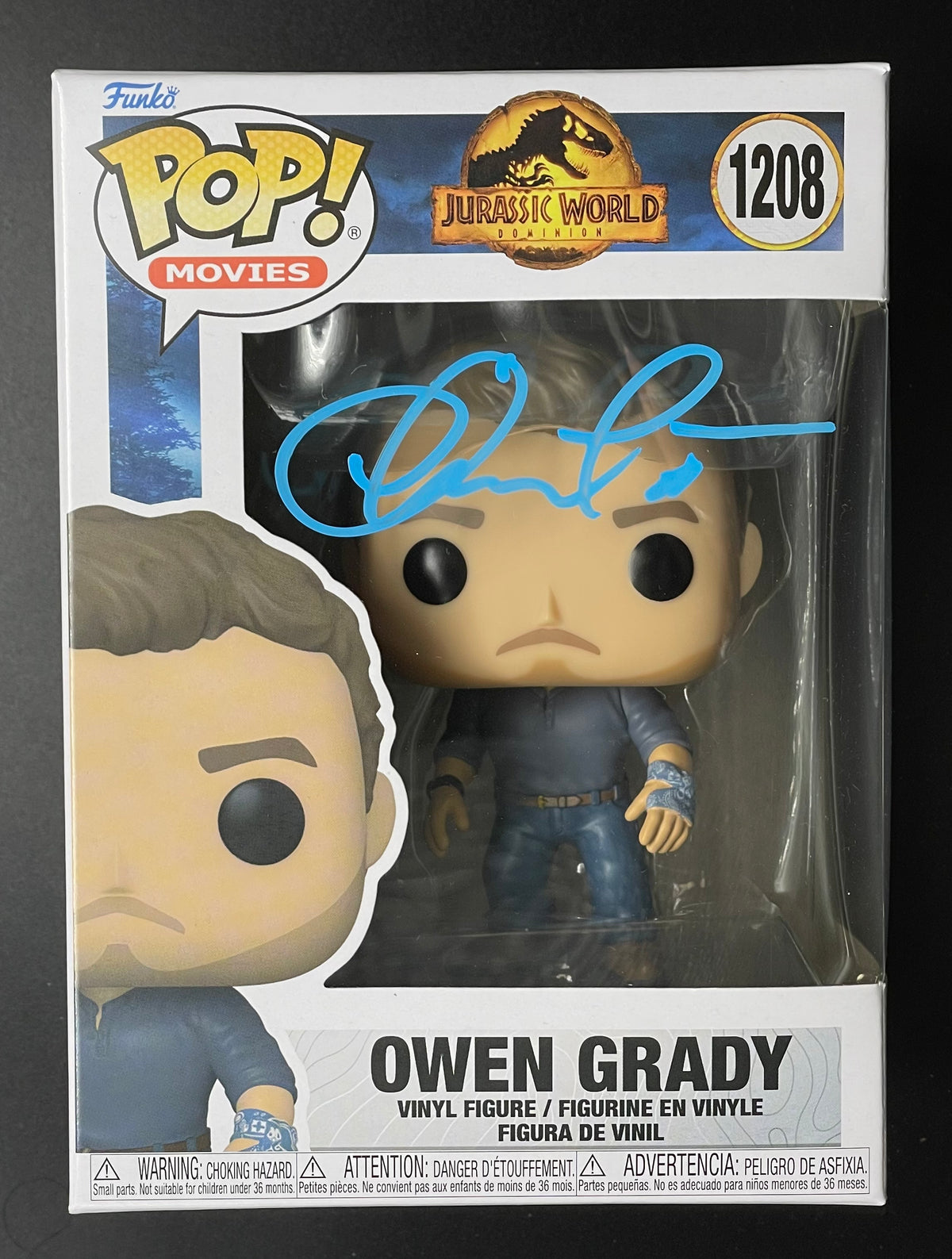 Chris Pratt Signed Funko POP! - SWAU Authenticated | SWAU