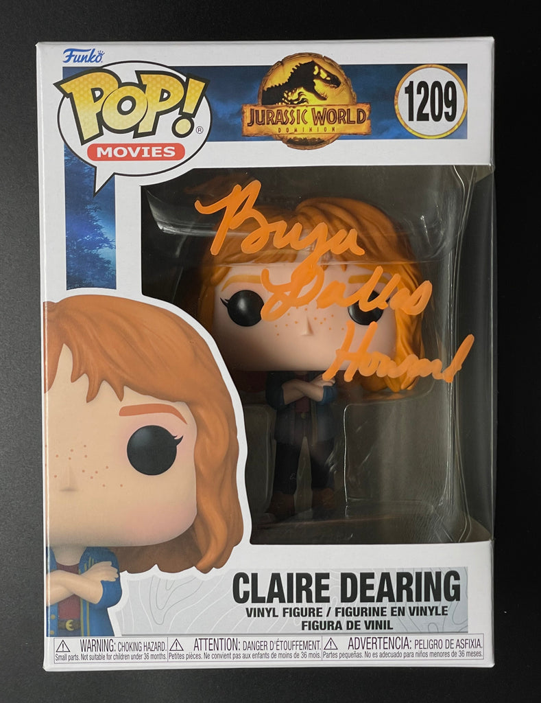Bryce Dallas Howard Signed Funko POP! - SWAU Authenticated
