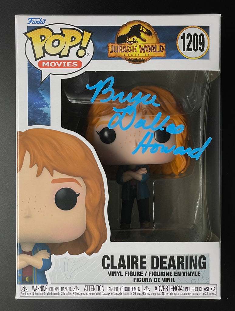 Bryce Dallas Howard Signed Funko POP! - SWAU Authenticated