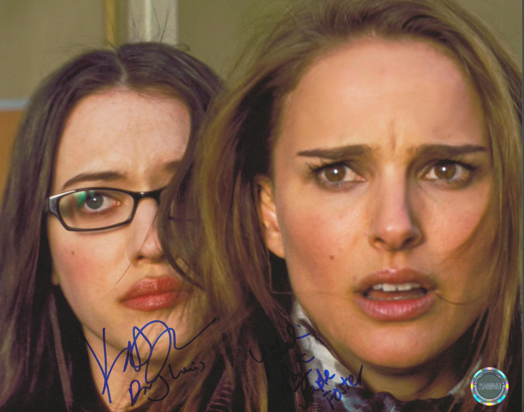 Natalie Portman & Kat Dennings Signed 11x14 Photo - SWAU Authenticated