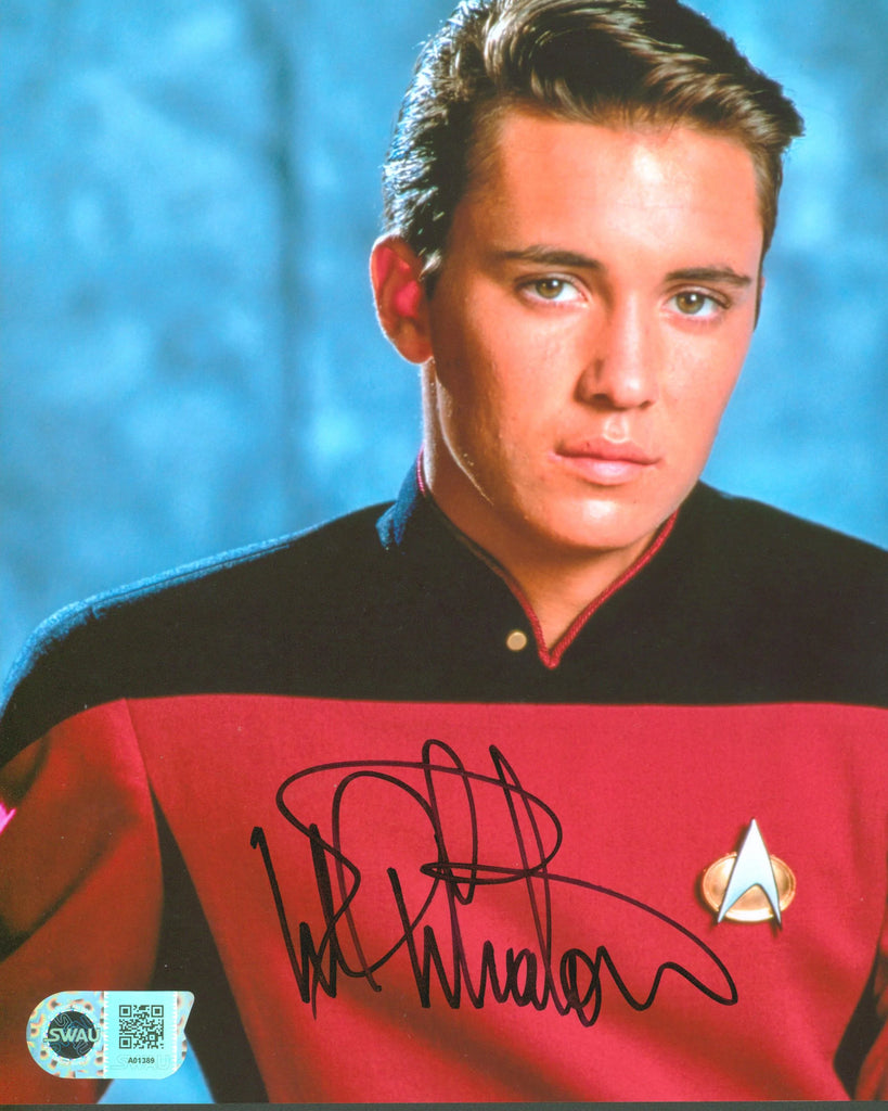 Wil Wheaton Signed 8x10 Photo - SWAU Authenticated