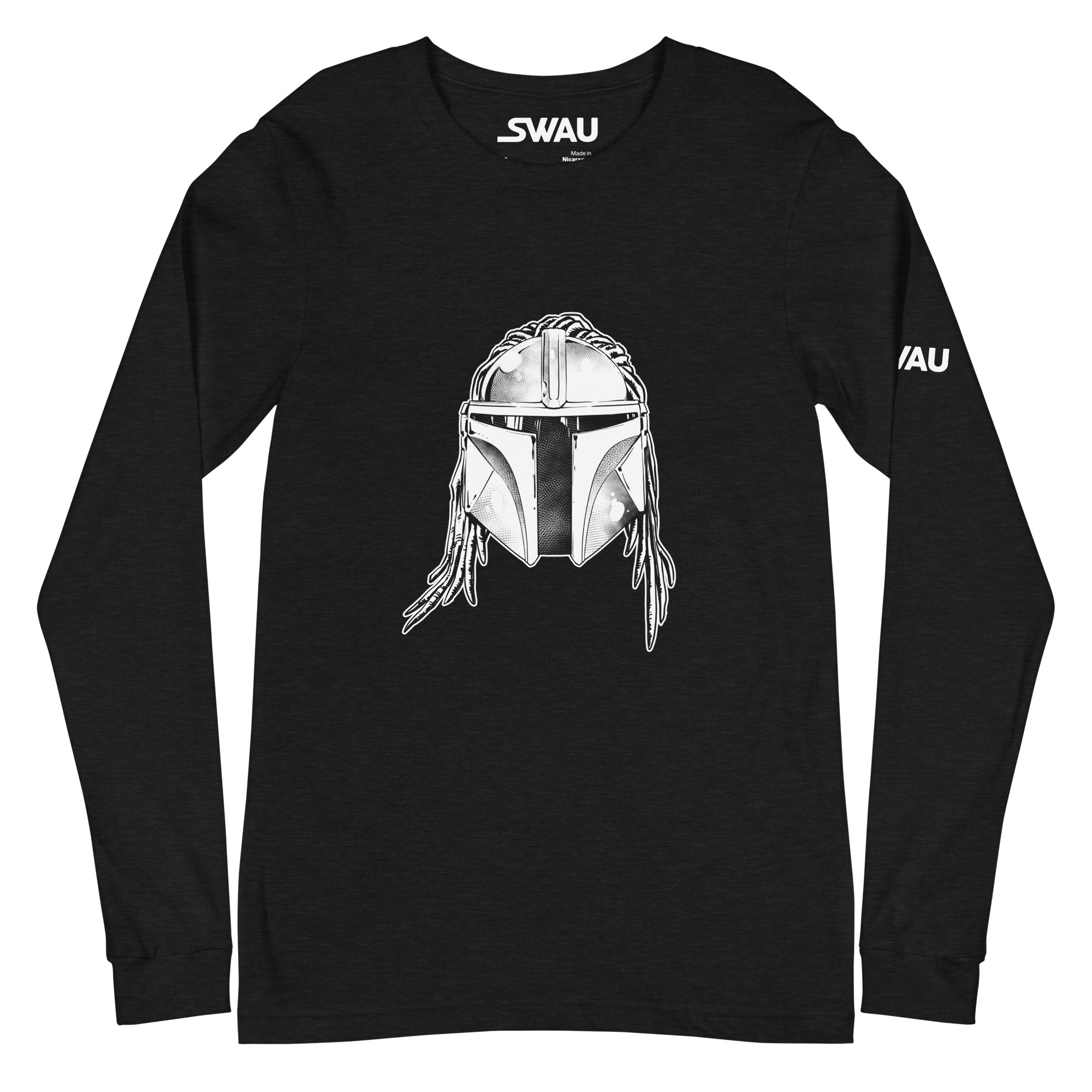 Lateef Crowder Mandalorian Long Sleeve T-Shirt - SWAU