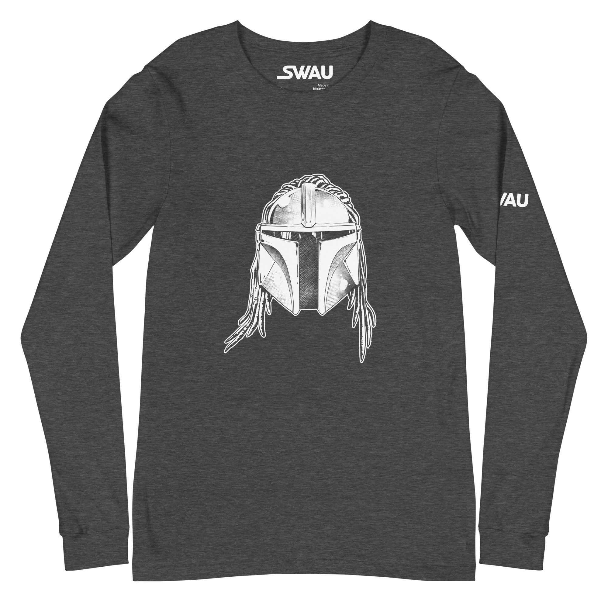 Lateef Crowder Mandalorian Long Sleeve T-Shirt - SWAU